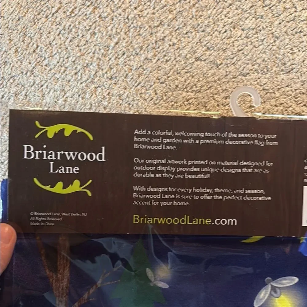Briarwood Lane Campfire Garden Flag